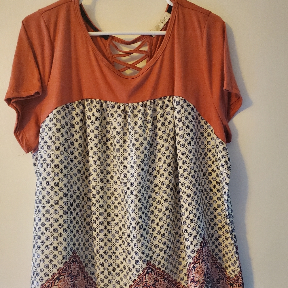 Orange top